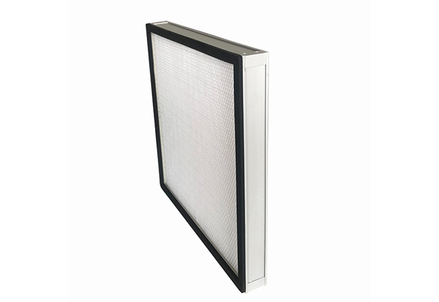 Aluminum alloy frame filter element